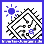 Inverter-Reparatur und Solaranlagen-Service – Logo-Grafik